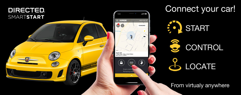 Start, controll and locate your vehicle from virtually anywhere from your smartphone.